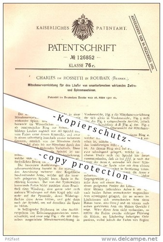 Original patent charles de - -,