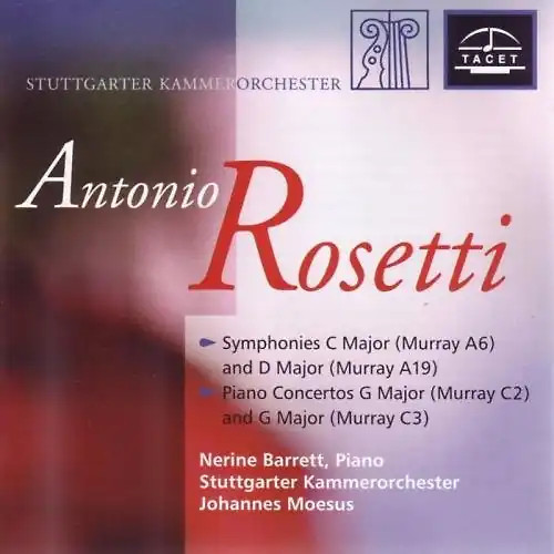 Rossetti symphonies piano co - &,